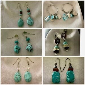 Earrings - set of 6